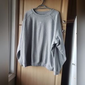 Free With A Bubdle Gymshark Gray Crewneck Sweater Xl